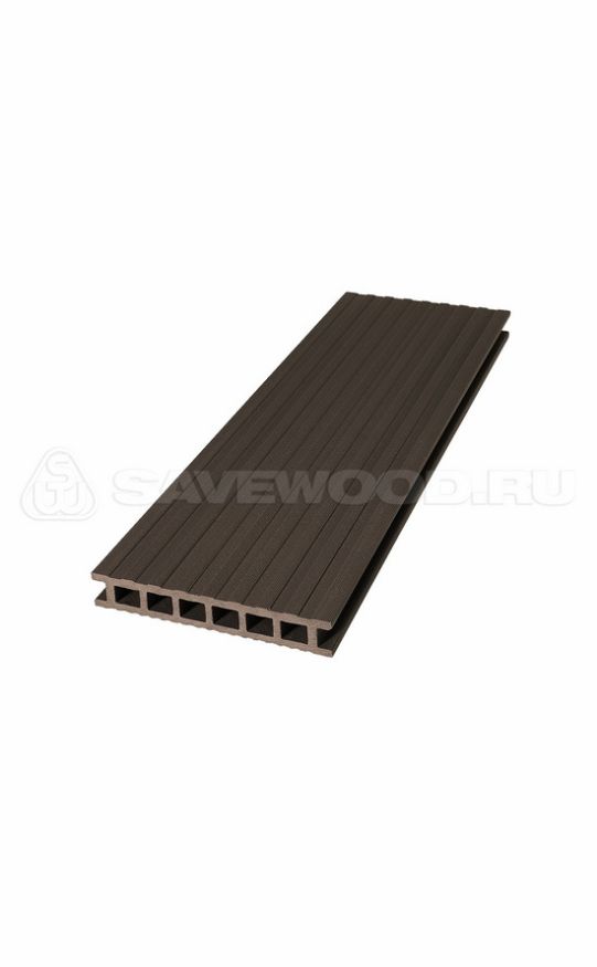 Террасная доска ДПК SaveWood, SW Quercus, Темно-коричневый купить в Новосибирске