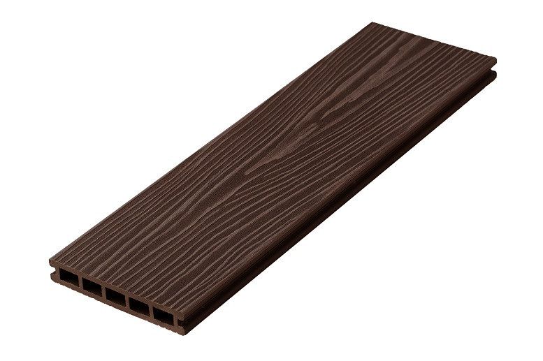 Террасная доска ДПК RusDecking Unodeck Ultra - Венге купить в Новосибирске