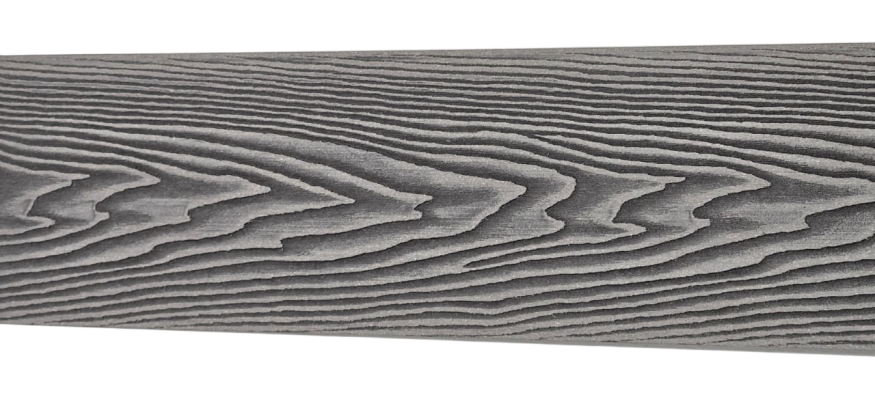 Террасная доска ДПК NanoWood 3D Double Серый купить в Новосибирске