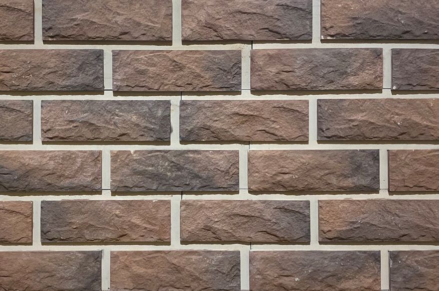 Фиброцементные панели КАНЬОН Сколотый кирпич - 27 купить в Новосибирске
