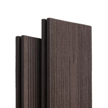 Террасная доска Ecodecking Экстра плюс Шоколад