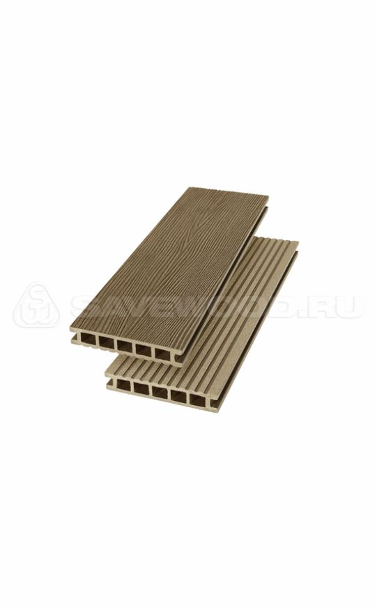 Террасная доска ДПК SaveWood, SW Ornus (R), Тик купить в Новосибирске