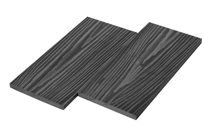 Заборная доска ДПК RusDecking UnoDeck Forte - Графит купить в Новосибирске
