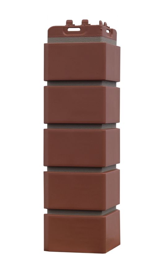 Угол наружный Grand Line, Клинкерный кирпич Design Plus, Корица купить в Новосибирске
