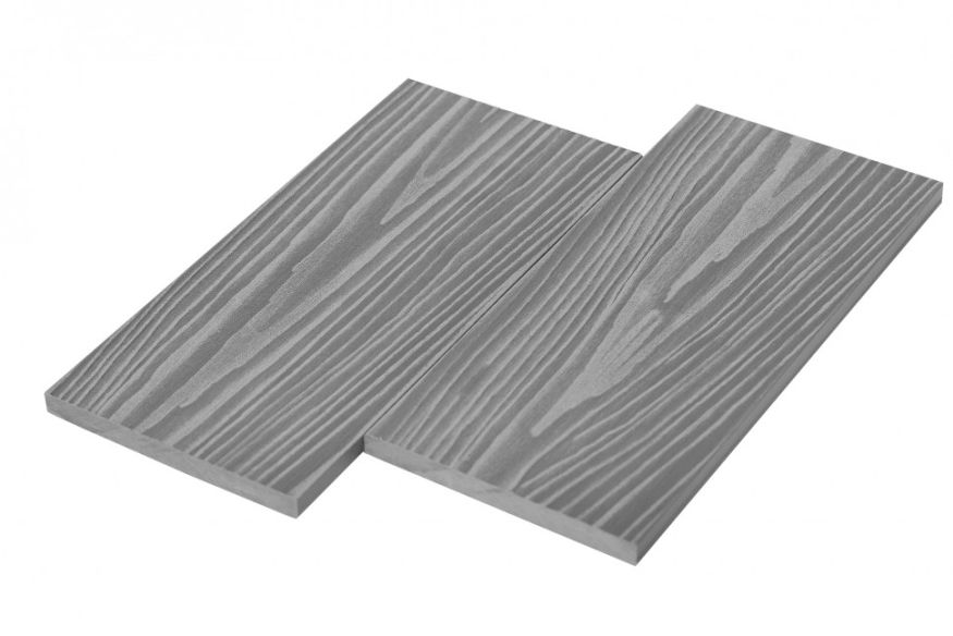 Заборная доска ДПК RusDecking UnoDeck Forte - Серый купить в Новосибирске