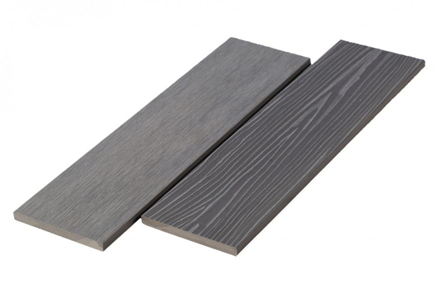 Заборная доска ДПК RusDecking UnoDeck Forte - Серый купить в Новосибирске