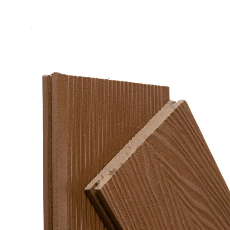 Террасная доска Ecodecking Экстра 3D Шоколад купить в Новосибирске