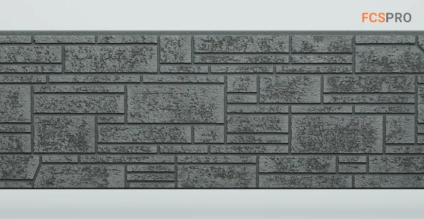 Фиброцементные панели FCS Simple АА3 (под камень) купить в Новосибирске
