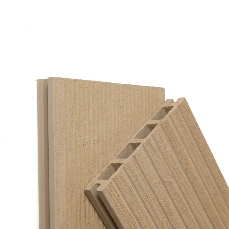 Террасная доска Ecodecking Практик Слоновая кость купить в Новосибирске