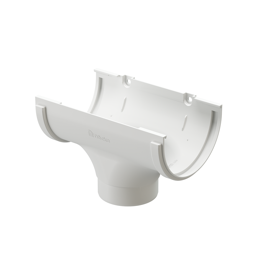Воронка водосточная Docke Standard, белая купить в Новосибирске
