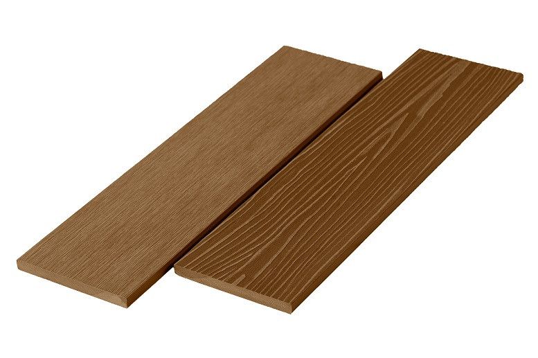 Заборная доска ДПК RusDecking UnoDeck Patio - Орех купить в Новосибирске