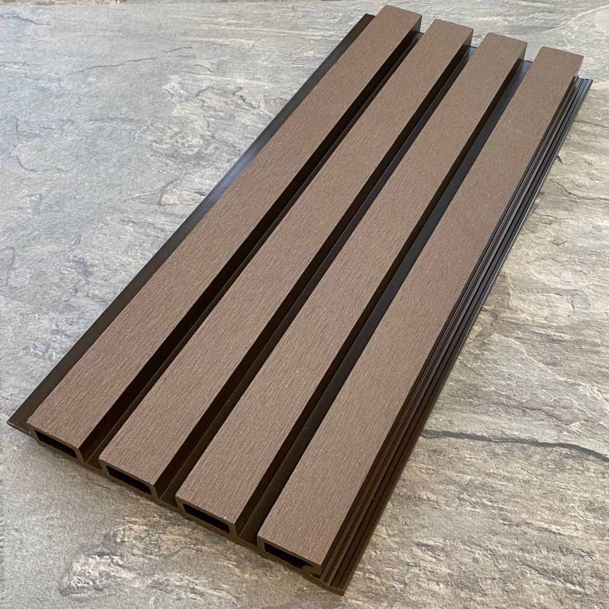 Фасадная реечная панель EasyDecking, Wood-X, Венге купить в Новосибирске