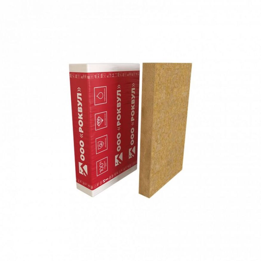 Утеплитель Rockwool ФАСАД БАТТС Оптима 150х600х1200/2шт/1.44м2/0.216м3 (32упак/палл) Rockwool купить в Новосибирске