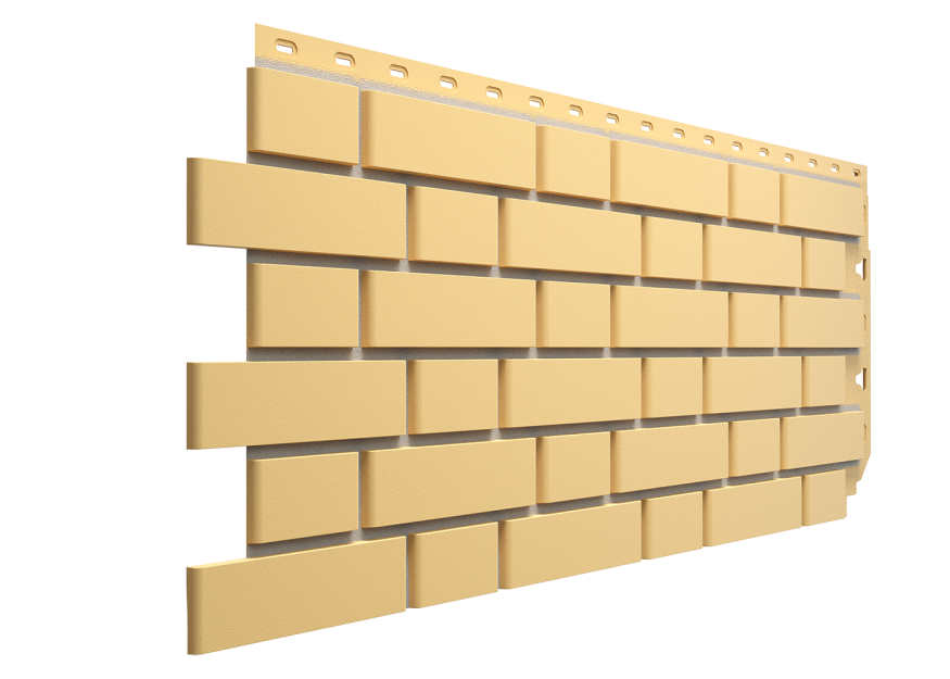 Фасадные панели Docke, Standard, Flemish (Флемиш) Жёлтый купить в Новосибирске