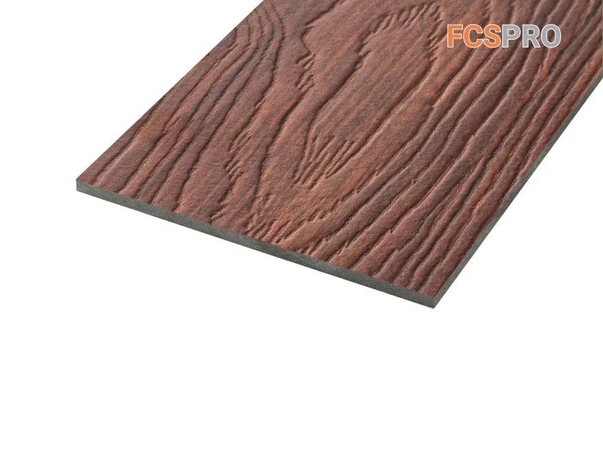 Фиброцементная панель FCSPRO Decor Wood Золотой орех купить в Новосибирске