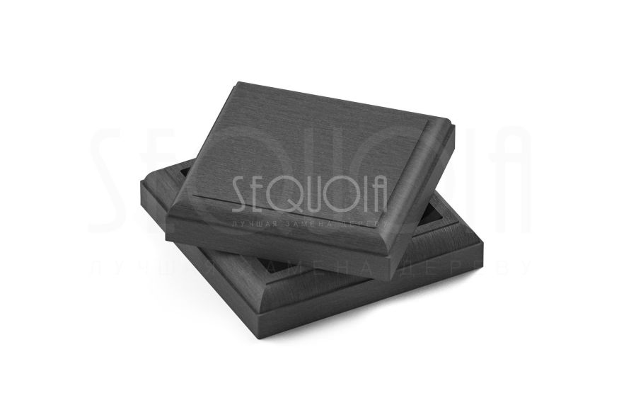 Комплект крышки и юбки для столба SEQUOIA GRAY купить в Новосибирске