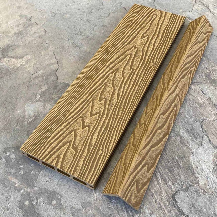 Террасная доска ДПК EasyDecking, Wood-X, Дуб купить в Новосибирске