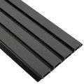 Фасадная реечная панель EasyDecking, Wood-X, Черное дерево купить в Новосибирске