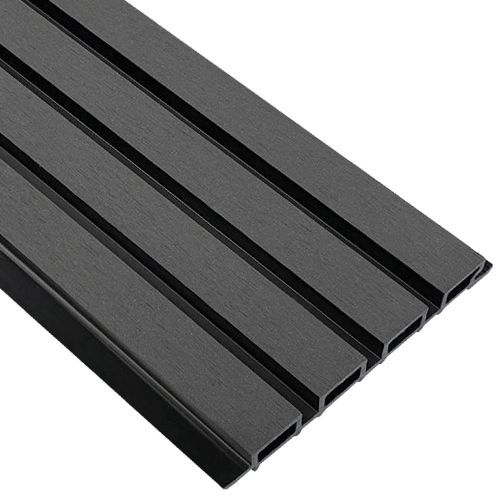 Фасадная реечная панель EasyDecking, Wood-X, Черное дерево купить в Новосибирске