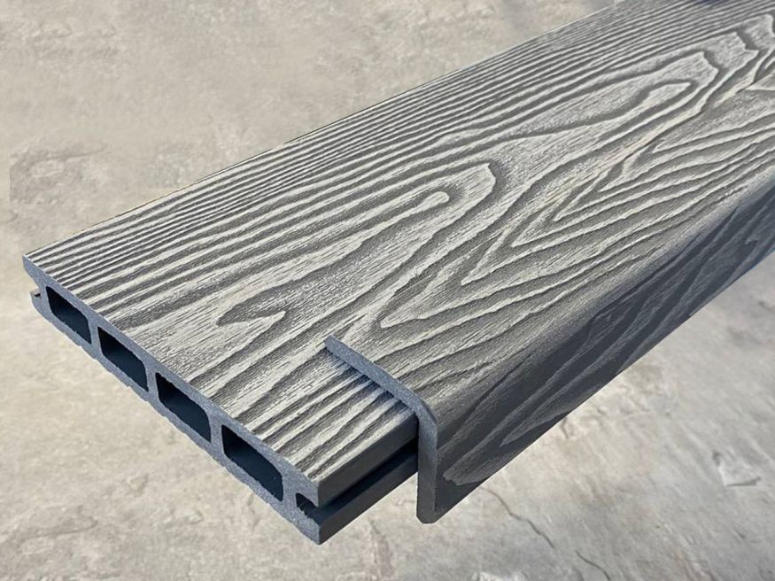 Террасная доска ДПК EasyDecking, Wood-X, Серый купить в Новосибирске