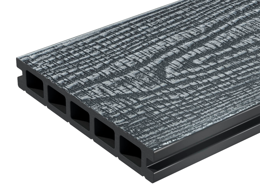 Террасная доска WOODVEX Expert Antique цвет Stone Gray купить в Новосибирске