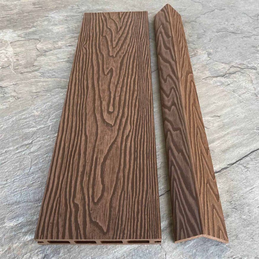 Террасная доска ДПК EasyDecking, Wood-X, Коричневый купить в Новосибирске