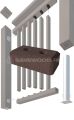 Крепление балясины Savewood купить в Новосибирске