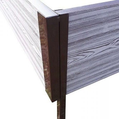 Угловой металлический элемент 90° для доски 150x25 мм Holzhof купить в Новосибирске