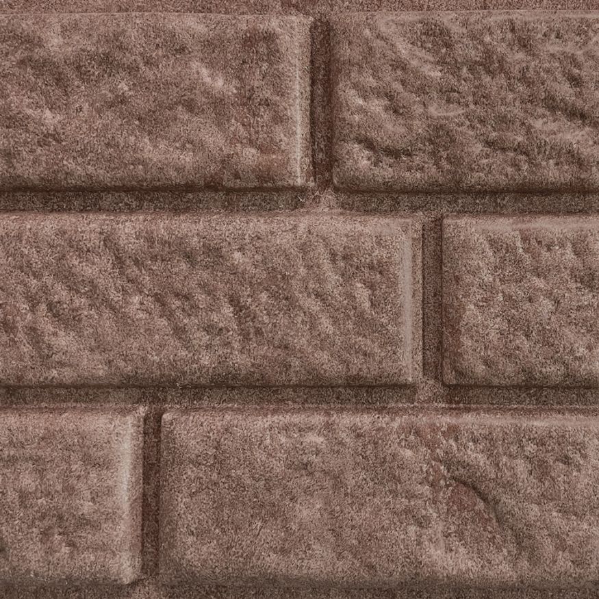 Виниловый сайдинг Fineber, BRICKHOUSE, Цвет: Коричневый купить в Новосибирске