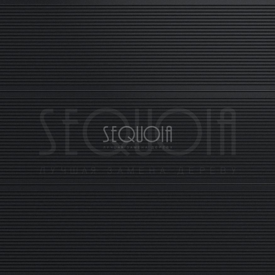 Доска террасная ДПК 3D SEQUOIA Evolution WOOD BLACK купить в Новосибирске