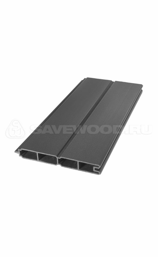Забор из ДПК Savewood, SW Agger глянцевый, Графит купить в Новосибирске