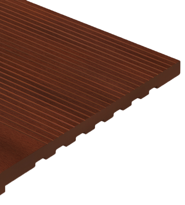 Ступени из ДПК WOODVEX Select Цвет Палисандр купить в Новосибирске