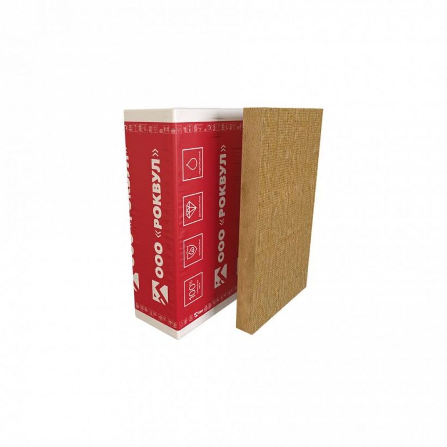 Утеплитель Rockwool РУФ БАТТС Н Оптима 100х600х1000/3шт/1.8м2/0.18м3 (32упак/палл) Rockwool купить в Новосибирске