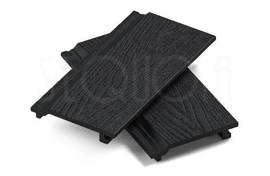Доска фасадная ДПК 3D SEQUOIA Evolution WOOD BLACK  купить в Новосибирске