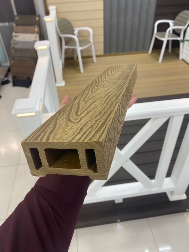 Перила для ограждений из ДПК EasyDecking, Wood-X, Дуб купить в Новосибирске