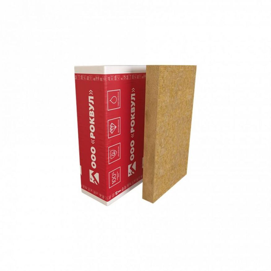 Утеплитель Rockwool ФАСАД БАТТС Д Оптима 150х600х1200/2шт/1.44м2/0.216м3 (32упак/палл) Rockwool купить в Новосибирске