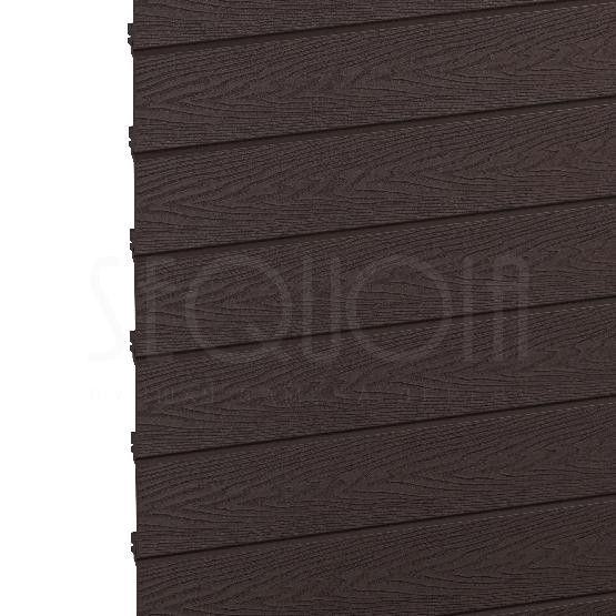 Доска фасадная ДПК 3D SEQUOIA Evolution WOOD BROWN купить в Новосибирске