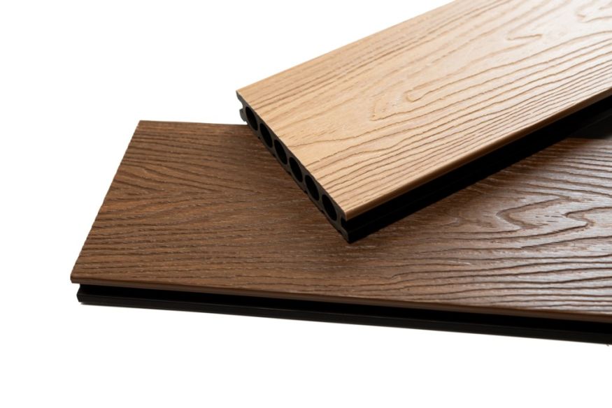 Террасная доска Ecodecking Скай коэкструзия Тик купить в Новосибирске