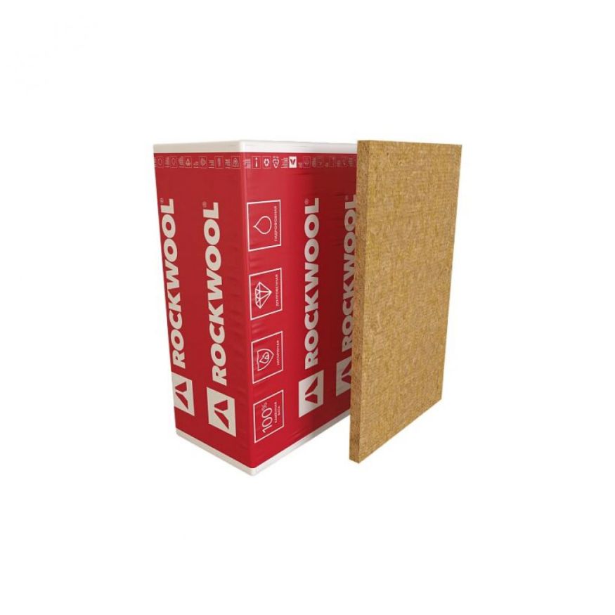 Утеплитель Rockwool ВЕНТИ БАТТС 50х600х1000.8шт.4.8м2.0.24м3 (24упак.палл) Rockwool купить в Новосибирске