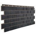 Фасадная панель FineBer, Кирпич облицовочный 3D, Мокрый асфальт купить в Новосибирске