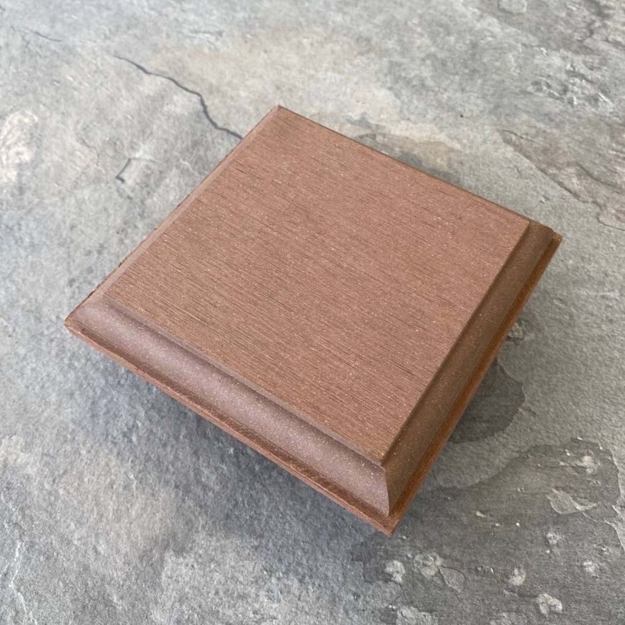 Крышка столба для ДПК ограждений EasyDecking, Wood-X, Коричневый купить в Новосибирске