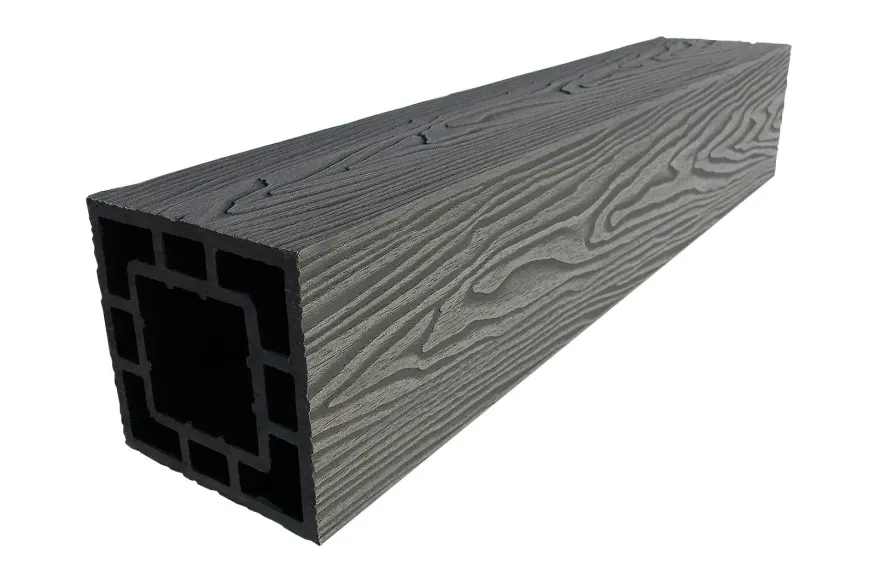 Столб опорный 125×125 Deckart Графит купить в Новосибирске