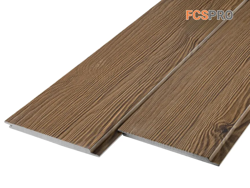 Фиброцементная панель FCSPRO Decor Wood Click Масляная лиственница купить в Новосибирске