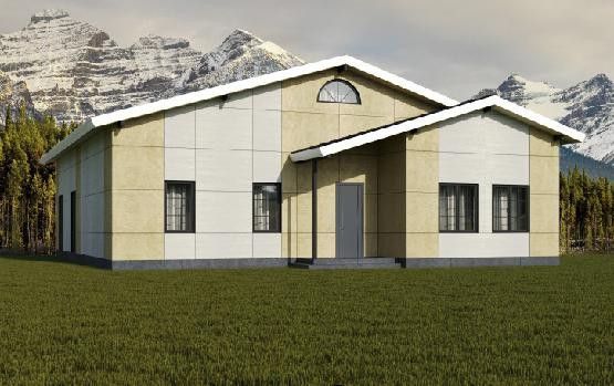 Фиброцементный сайдинг Roofas Board Wood Светлый Песчаник купить в Новосибирске