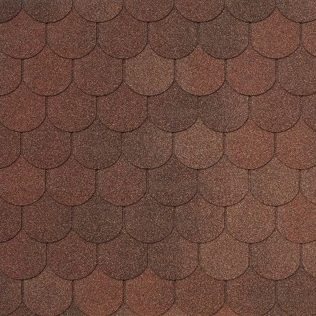 Гибкая черепица Tegola ASSISI terracotta 420 купить в Новосибирске