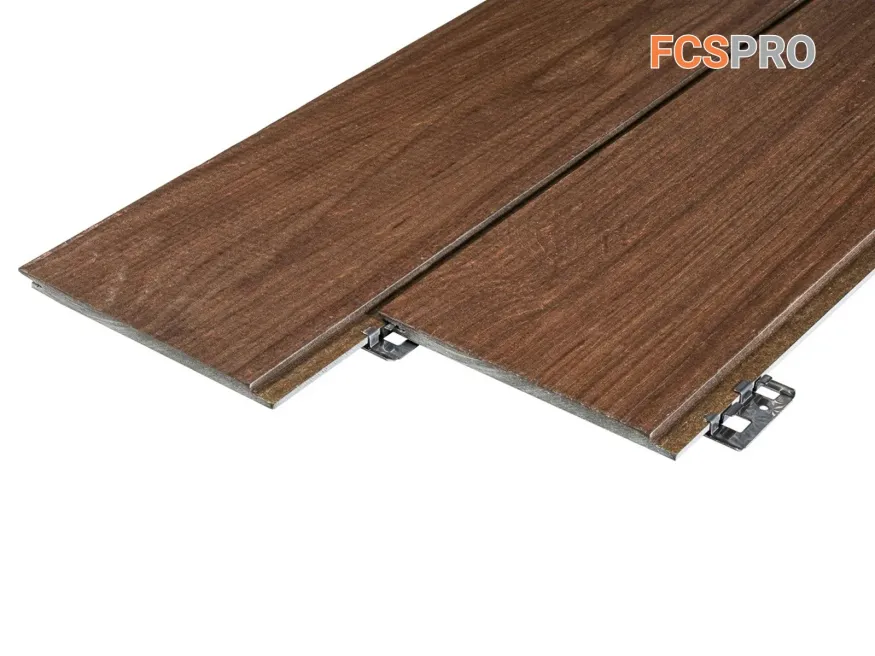 Фиброцементная панель FCSPRO Decor Wood Click Береза купить в Новосибирске