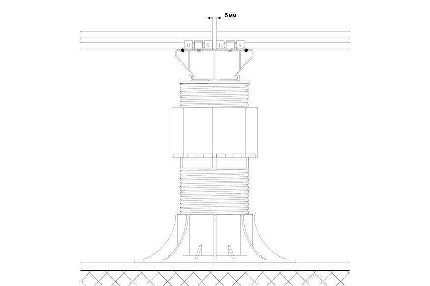 Лага Алюминий Holzhof HILST JOIST стыковочная PRO MAX купить в Новосибирске