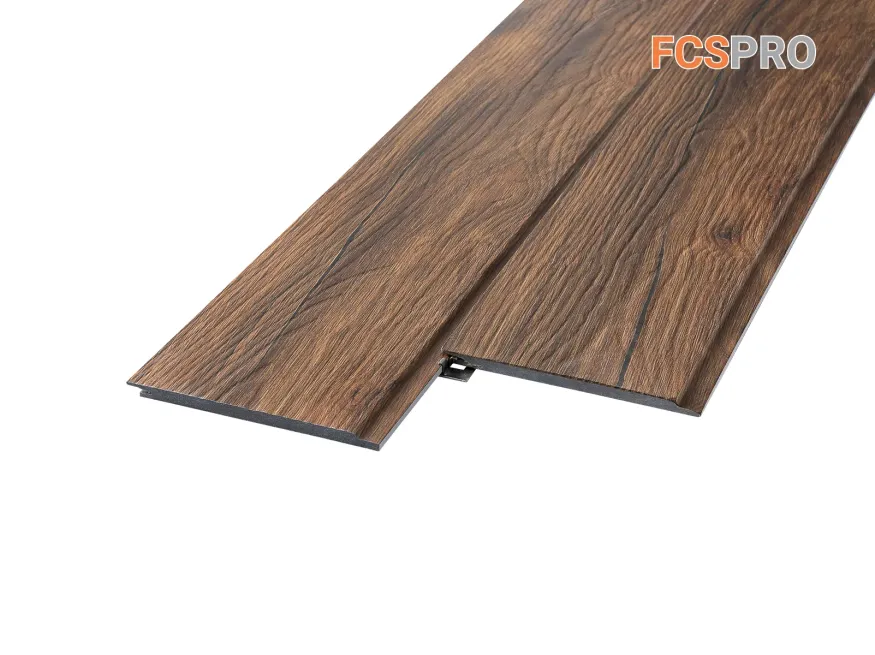 Фиброцементная панель FCSPRO Decor Wood Click Кедр купить в Новосибирске