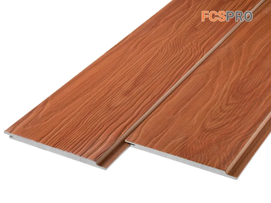 Фиброцементная панель FCSPRO Decor Wood Click Термо береза купить в Новосибирске