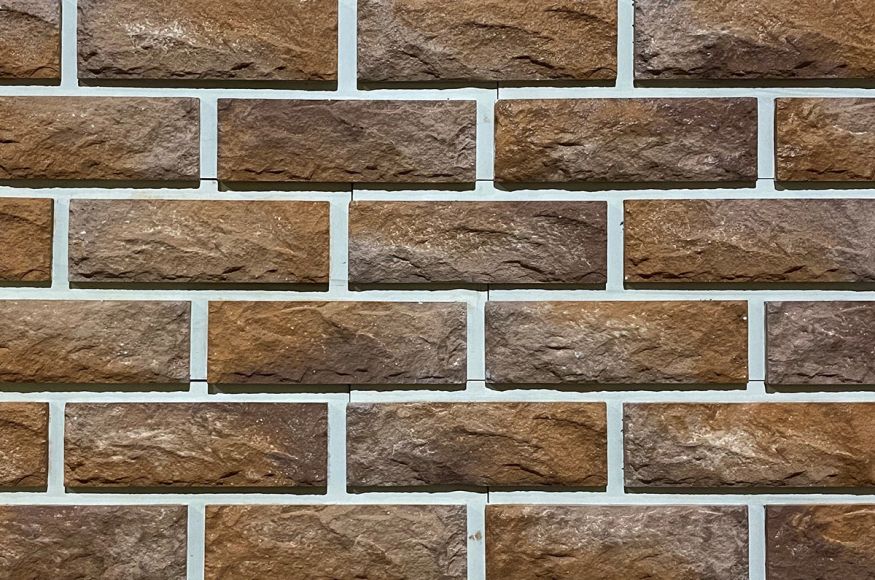 Фиброцементные панели КАНЬОН Сколотый кирпич - 37 купить в Новосибирске